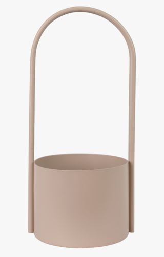 Kreis blomkruka ljus beige