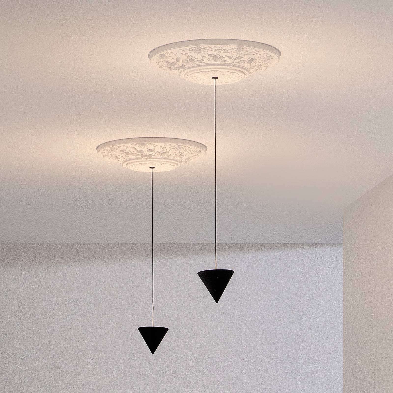 Karman Moonbloom LED-hänglampa Ø 40 cm 2 700 K