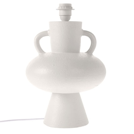 Stoneware Lampfot Large Vit