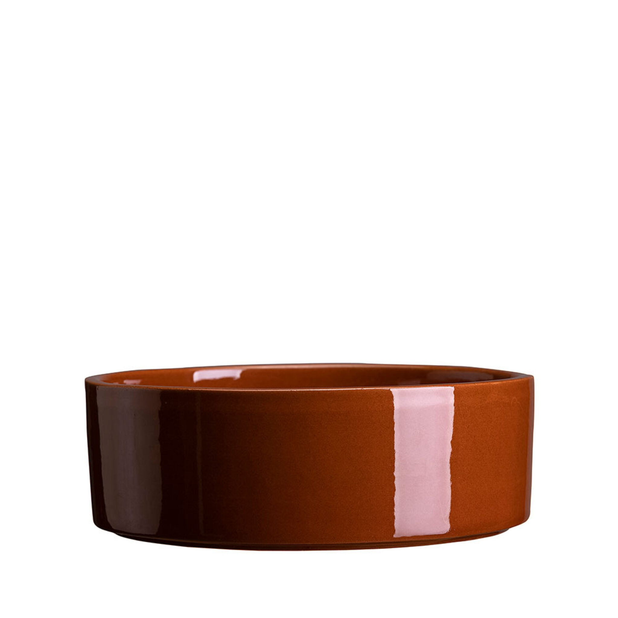 Krukfat - The Hoff Pot GLAZED Rusty Red, 18 cm, 18 CM