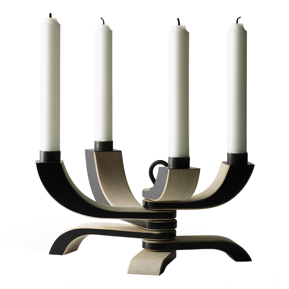 Design House Stockholm - Nordic Light Ljusstake 4-armad Svart
