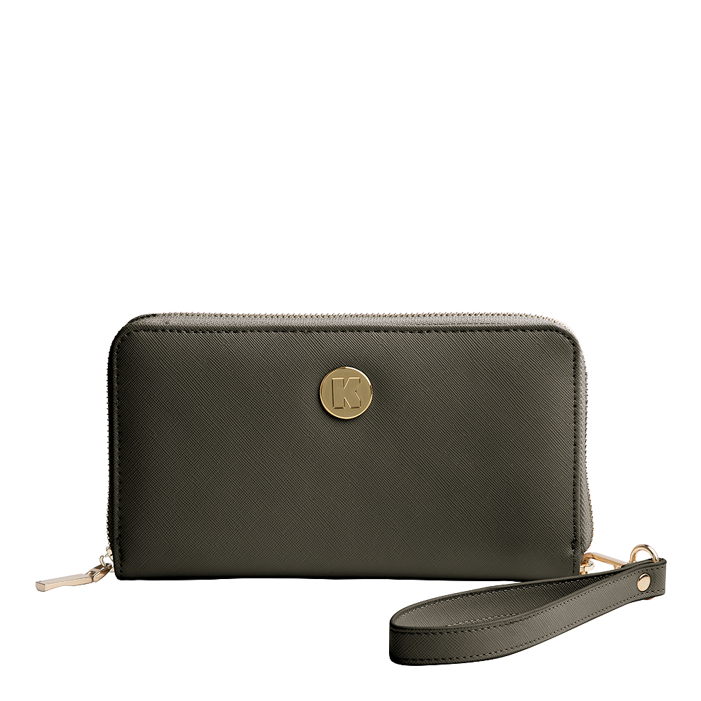 Kreafunk - cPurse Plånbok med Powerbank Dark Olive