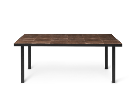 Flod Tiles Matbord Moka/Svart