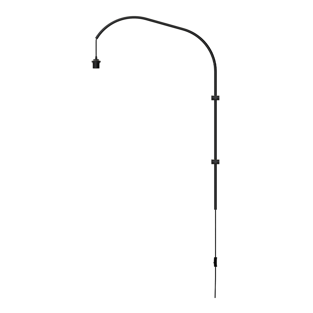 Umage - Willow Single Väggstativ 123 cm Svart