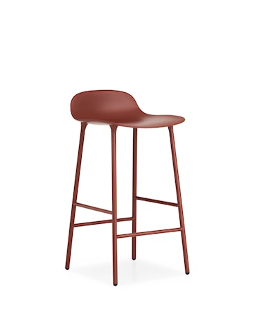 Form Barstol Röd 65 cm
