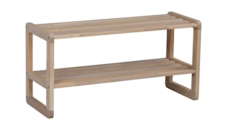 Methro Skoställ Vitpigmenterad Ek 80 cm