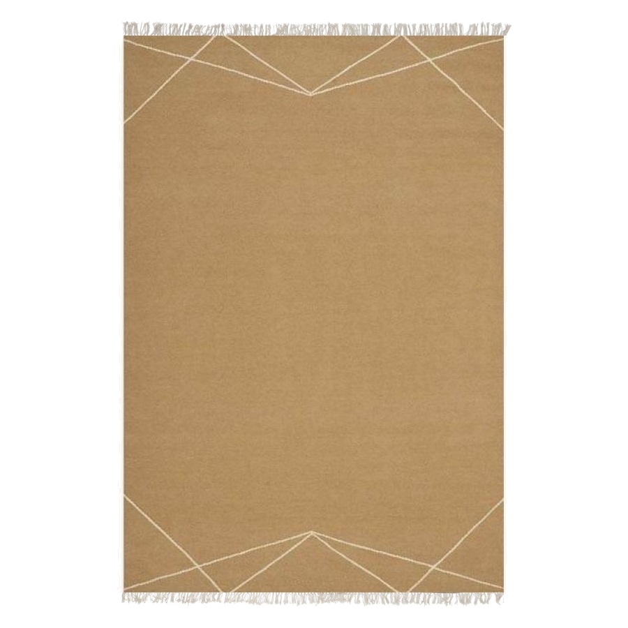 Ullmatta ANISYA 200 x 300 cm ockra, Linie Design