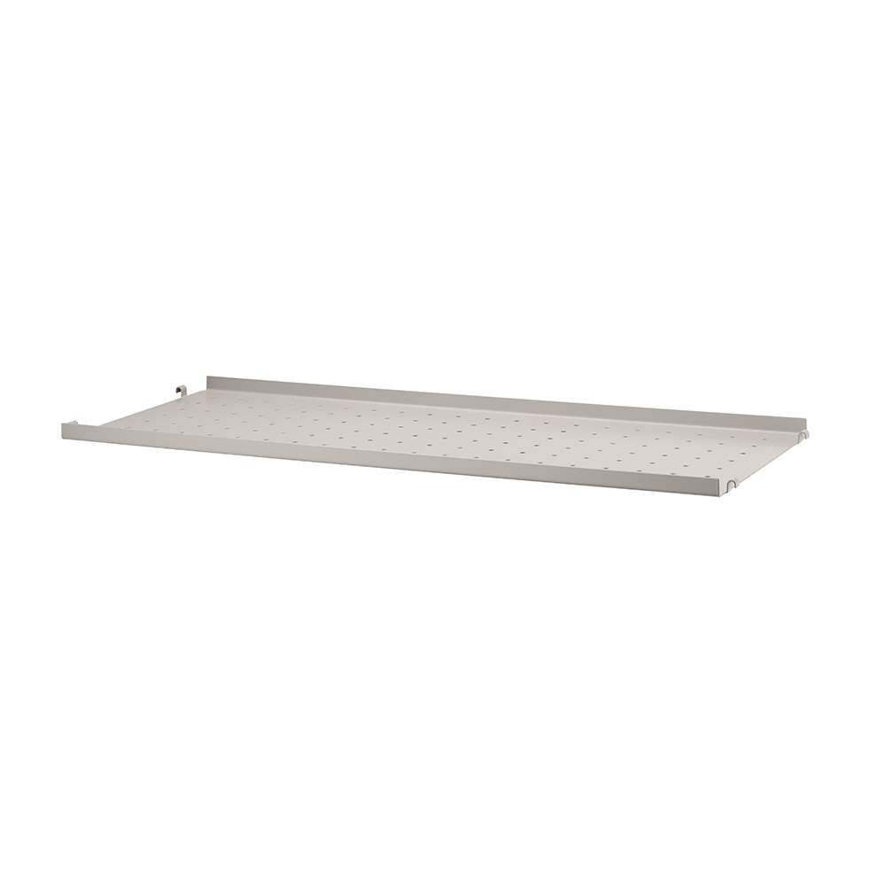 String Metallhyllplan Låg 78x30 beige