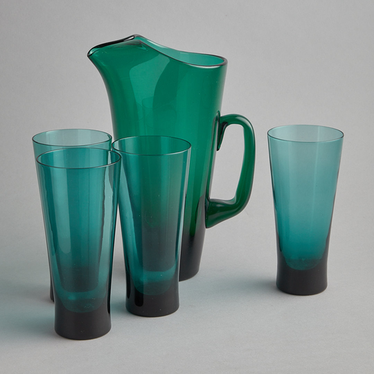 Vintage - Karaff med glas
