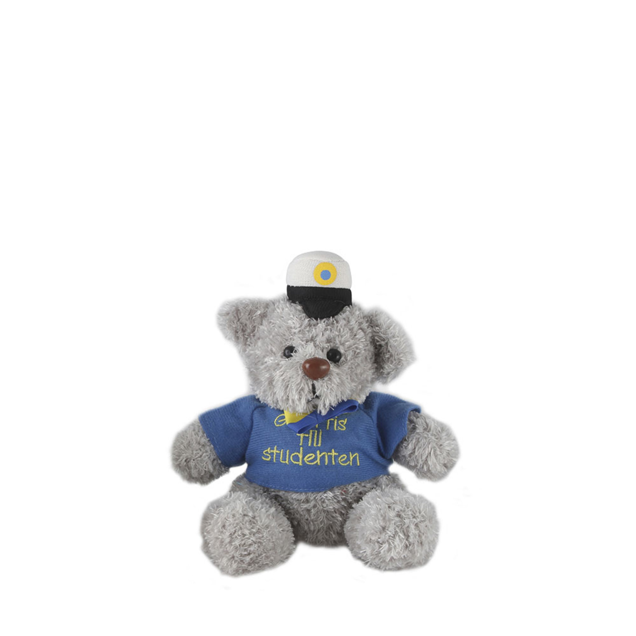 Studentbjörn, Plysch, 18CM