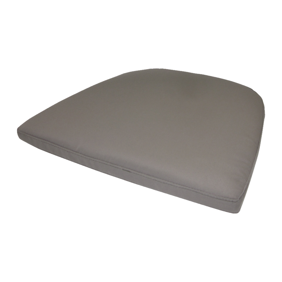 Stolsdyna taupe till Rossini matstol, Sika-design