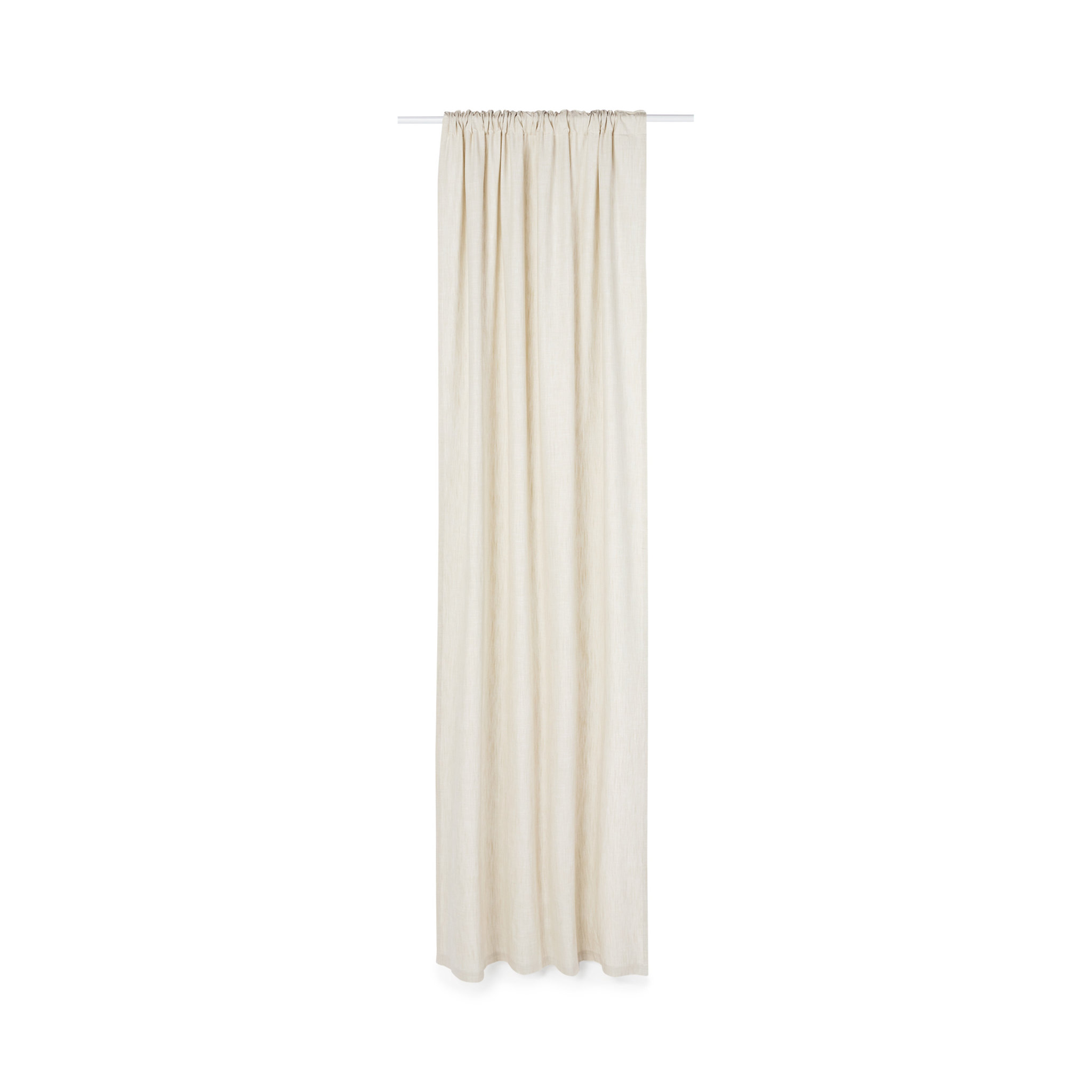 Gardin Calypso med veckband 110x300 cm