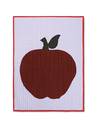 Apple Quiltad Pläd Lilac