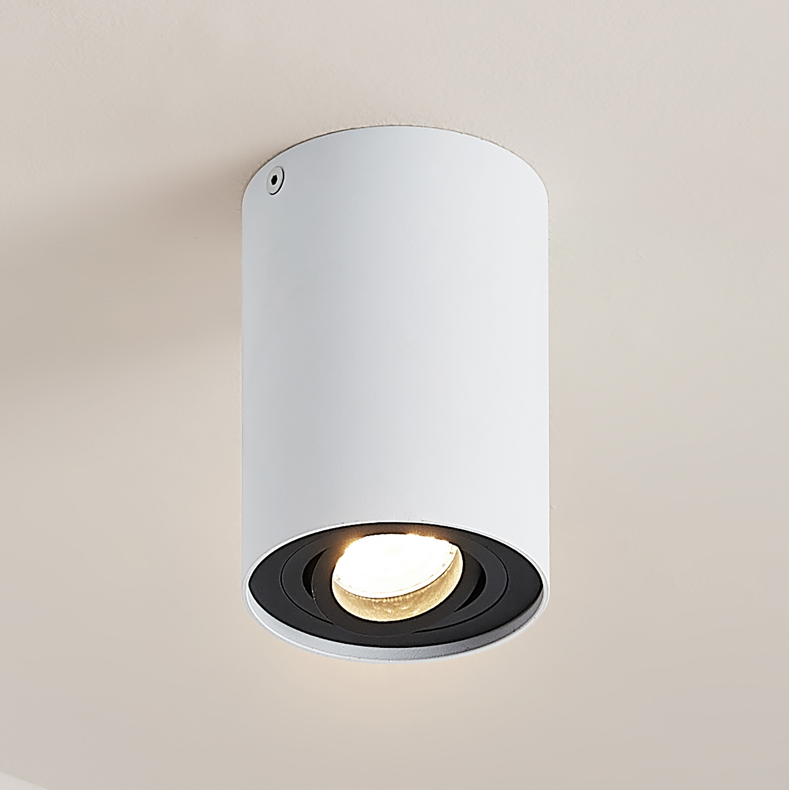 Arcchio Hermalina taklampa, rund, 1 lampa