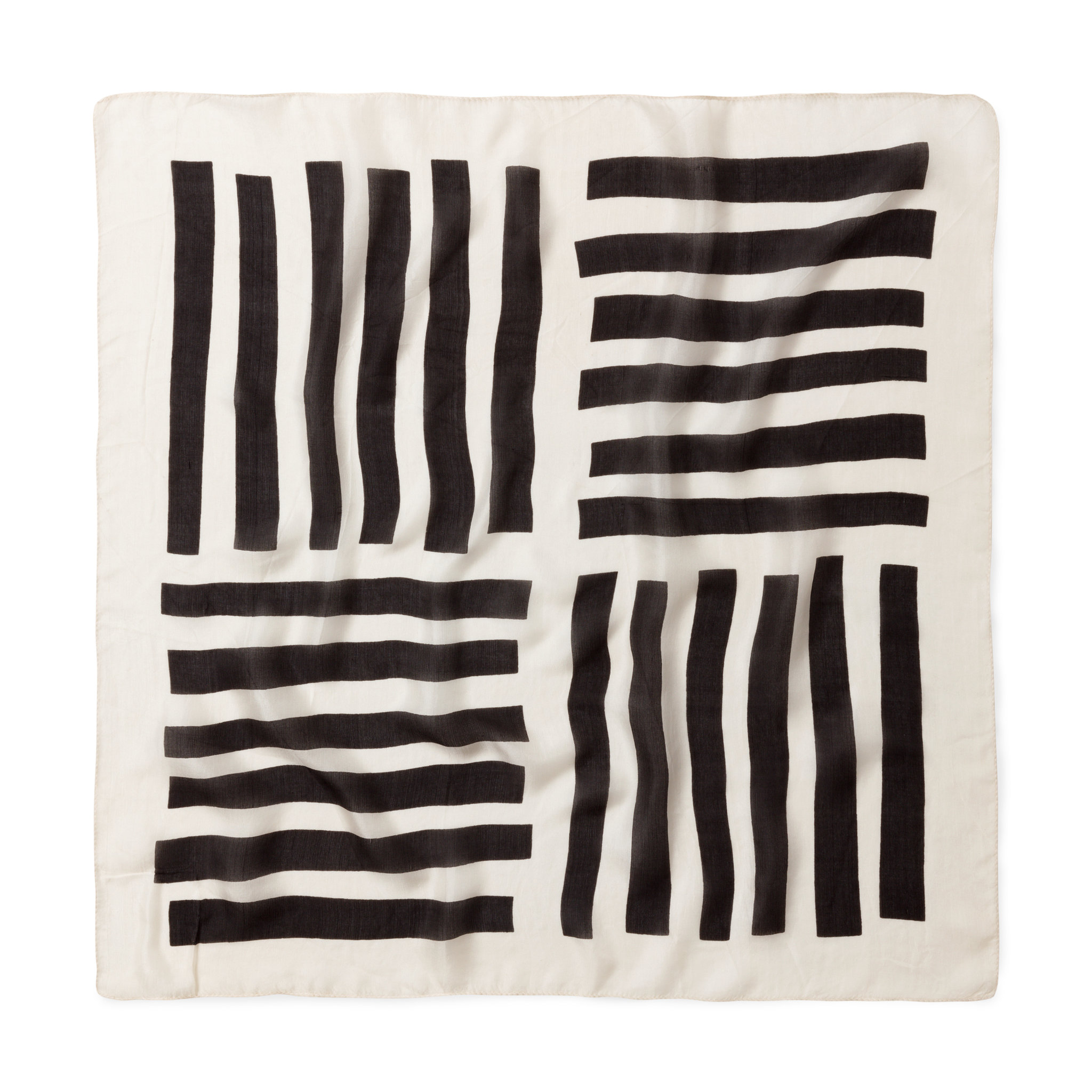 Scarf i silke, ONE SIZE