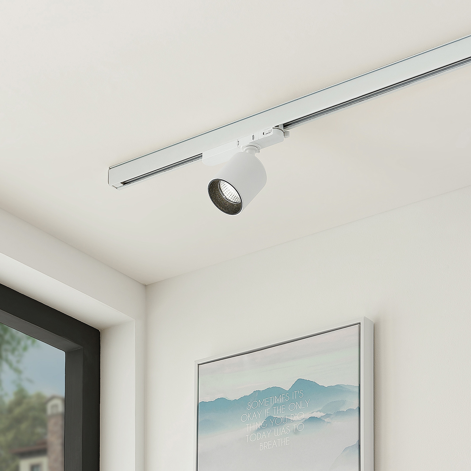 Arcchio Candra LED-skenspot, vit 17,5 W 4 000 K