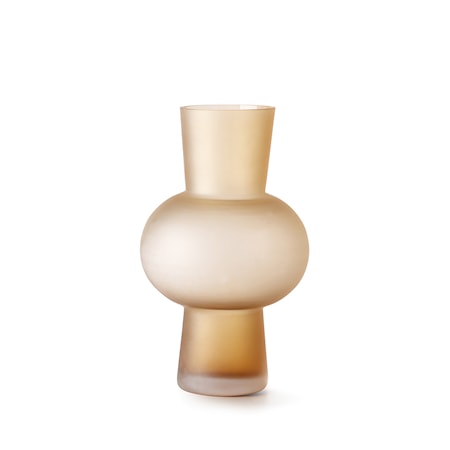 Glas Flower Vas S Matt Peach