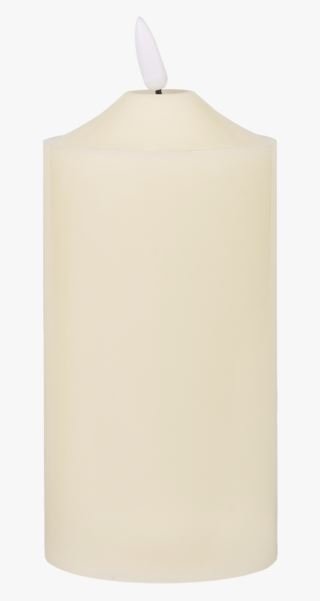 Block thick led-blockljus vit