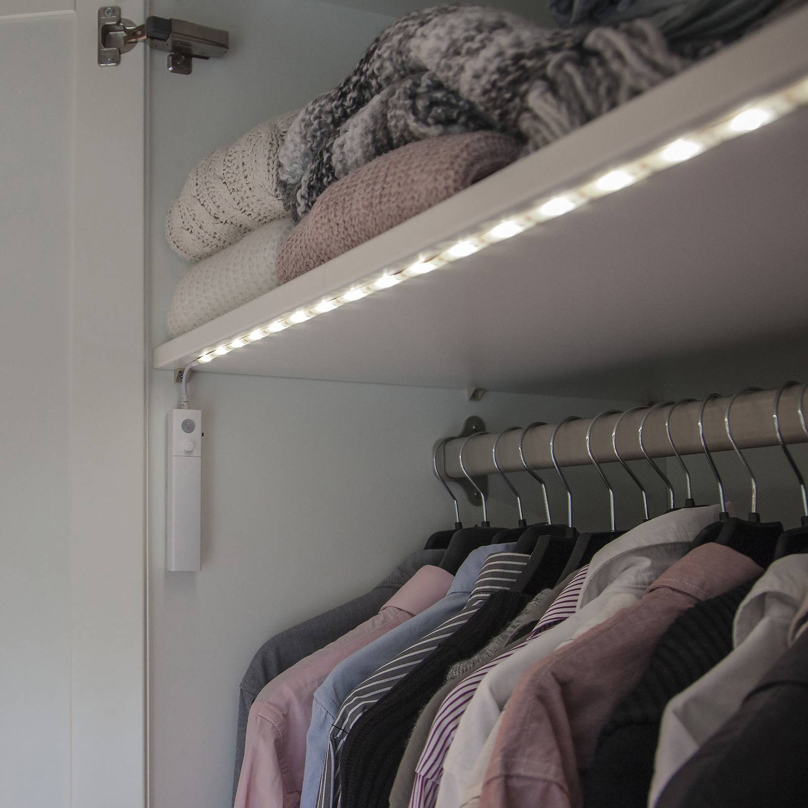 LED-ljusband med rörelsesensor, batteridrift