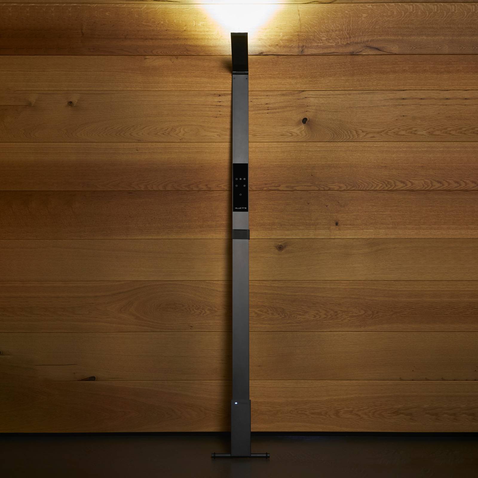 Luctra Flex LED-golvlampa trådlös, batteri svart