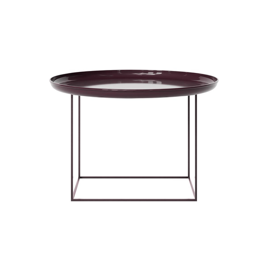 Duke Coffee Table medium LACQUERED Maroon Norr11