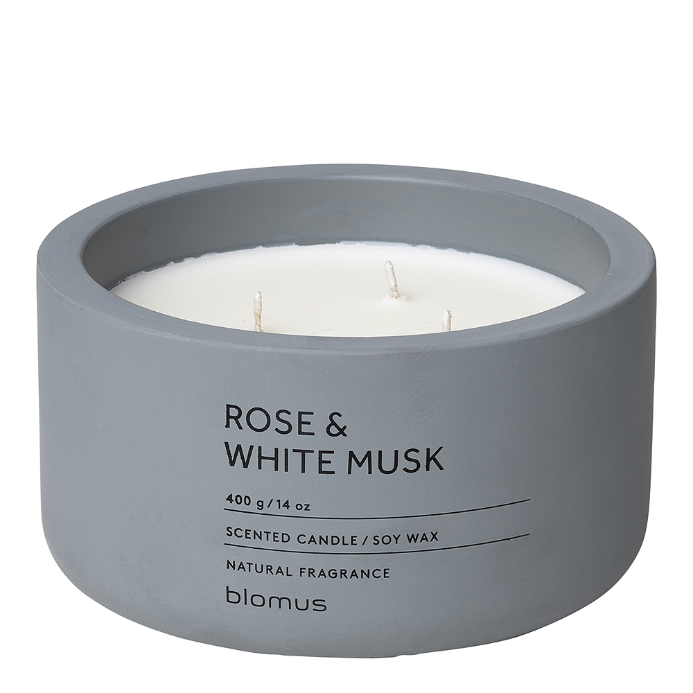 Blomus - Fraga Doftljus XL 400 g Rose/White Musk