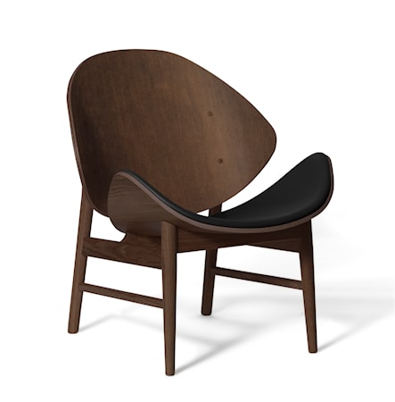 The Orange Lounge Chair S Svartlackad Ek