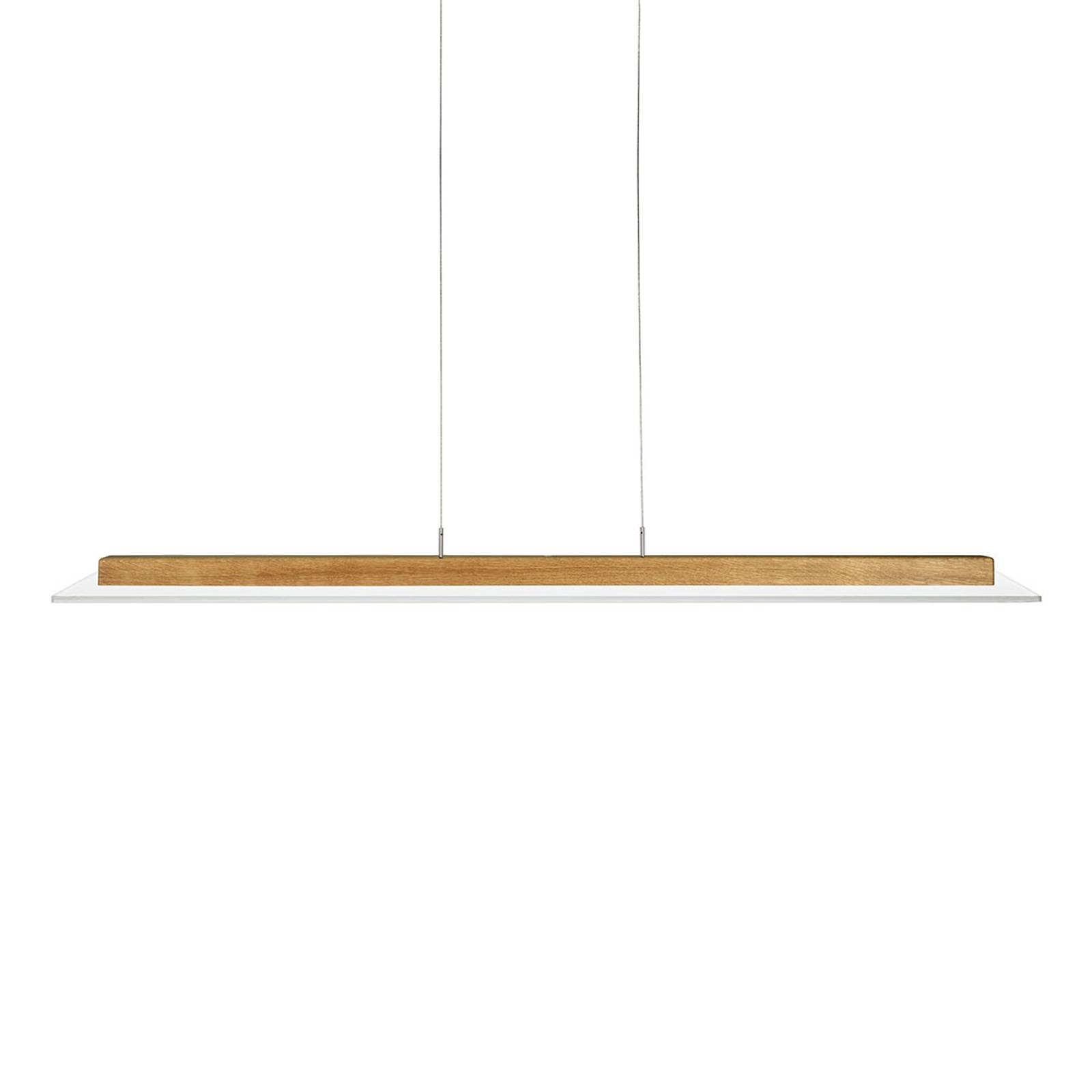 HerzBlut Lotta Knoll LED-hänglampa ekträ