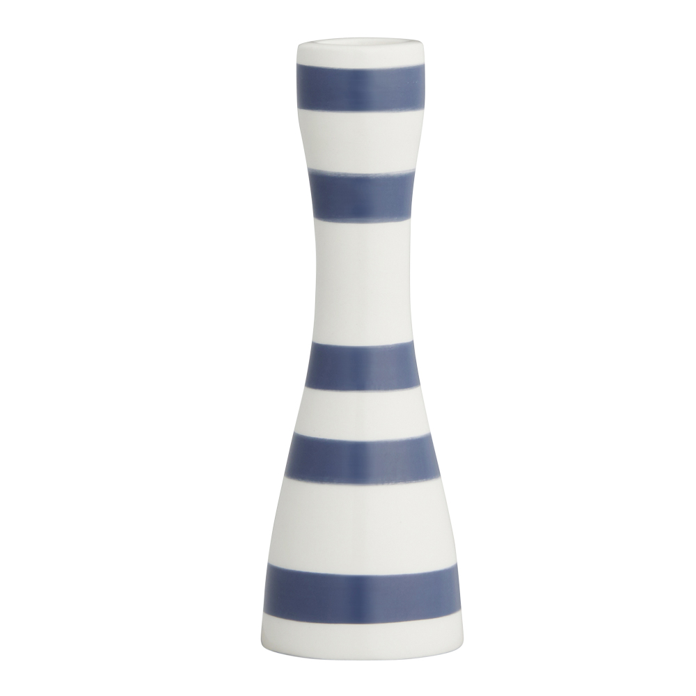 Kähler Design - Omaggio Ljusstake 16 cm Stålblå