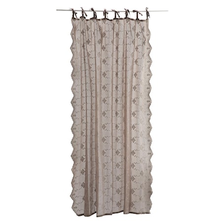 Gardin Adellia 220x160 cm Brun