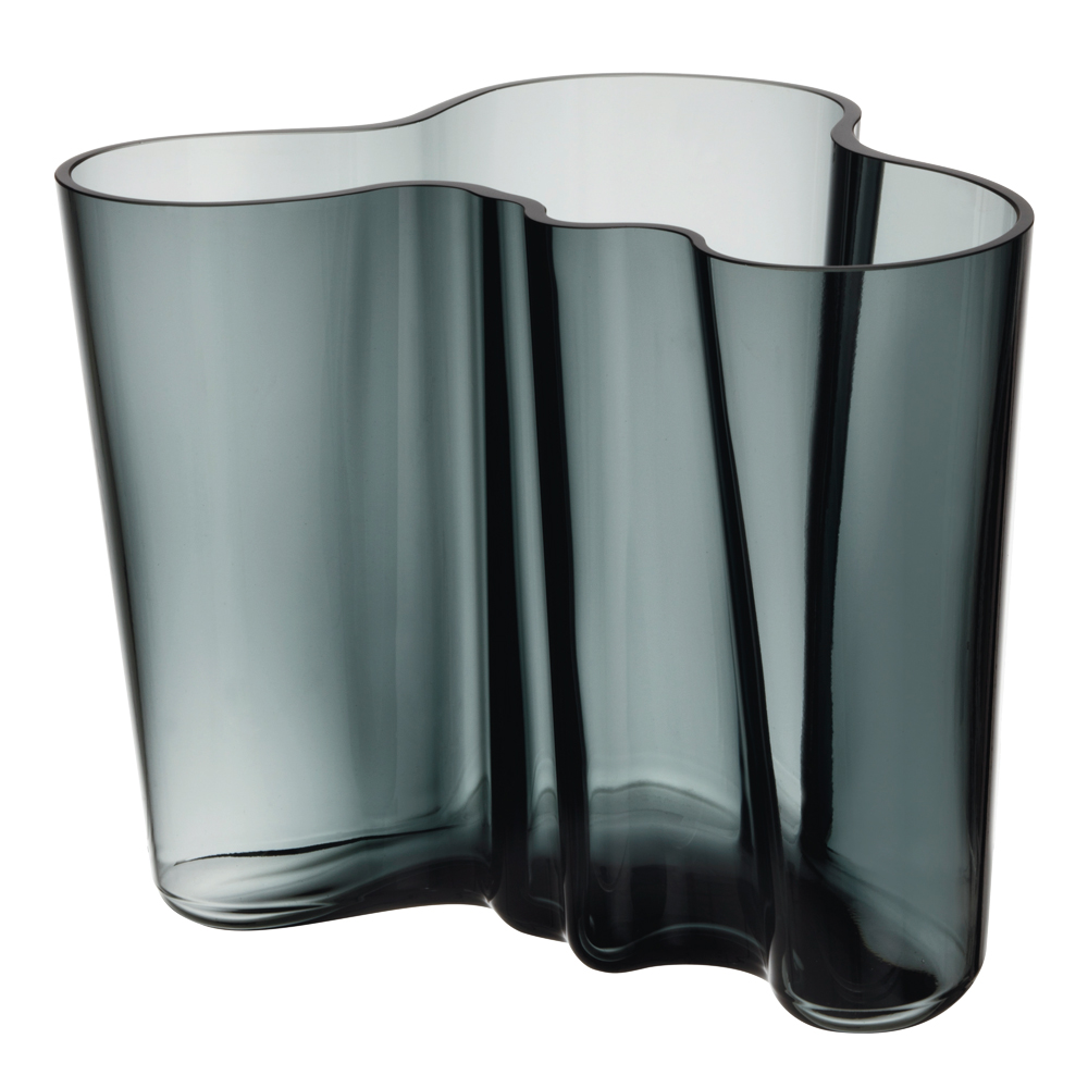 Iittala - Alvar Aalto Collection Vas 16 cm Mörkgrå