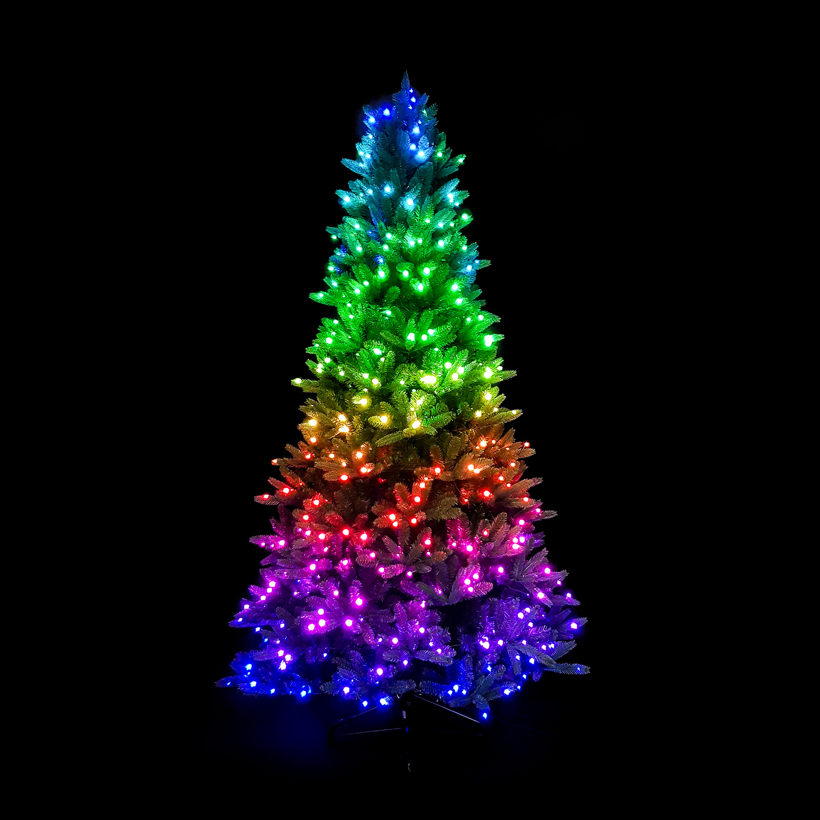 LED-belyst dekorträd Twinkly RGB, 150 cm