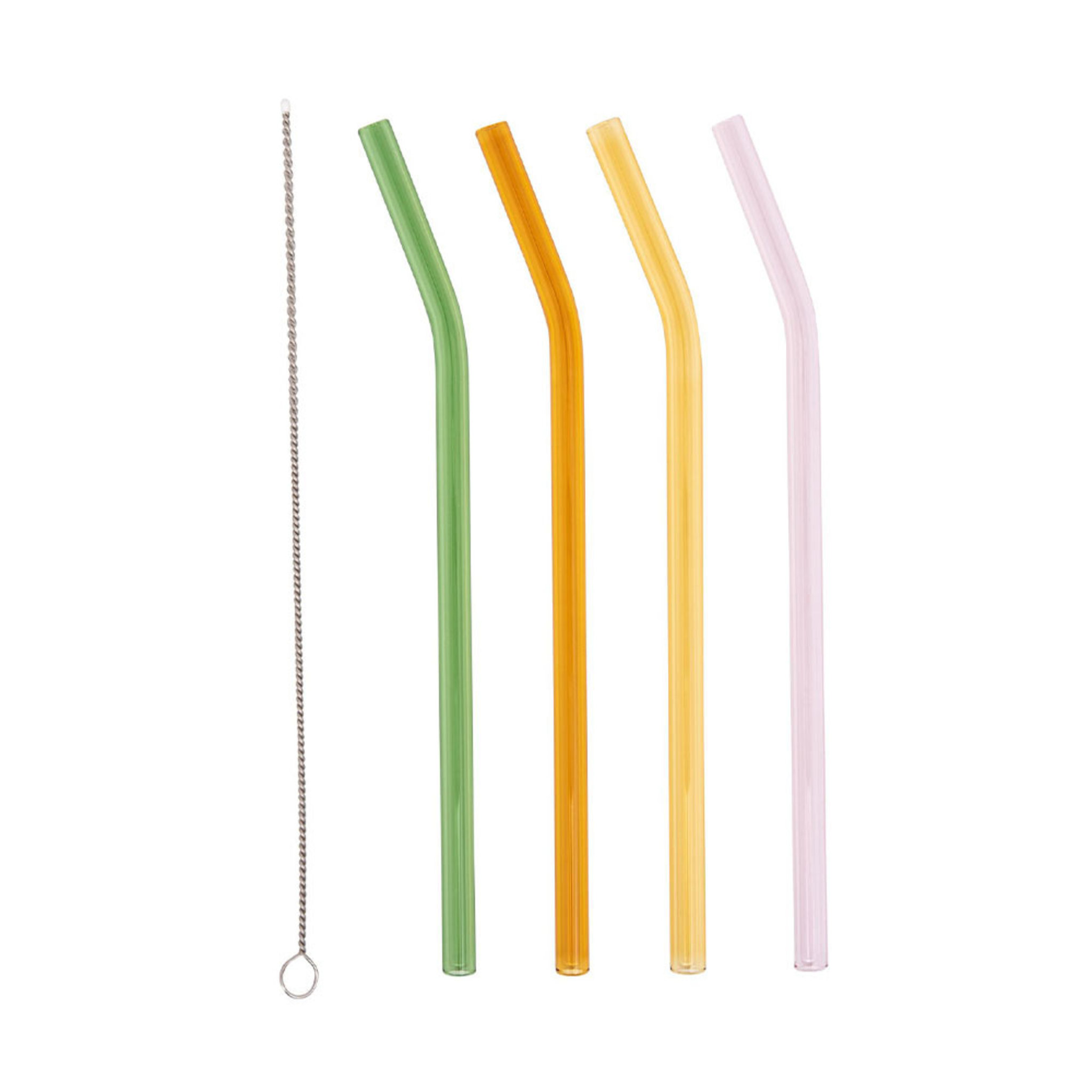 Glassugrör MULTI 4-pack, 4-PACK