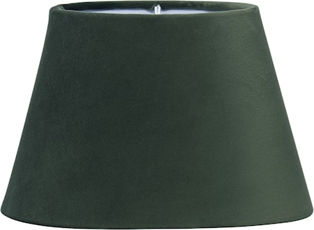 Lampskärm Oval Sammet Smaragd