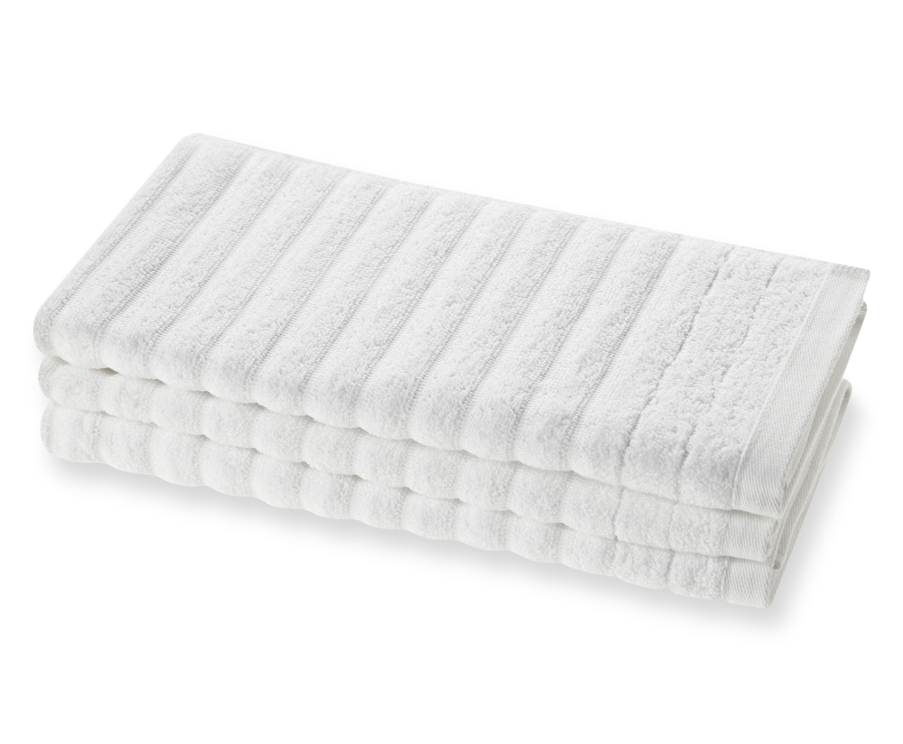 Fairtrade Frotté 70 x 150 cm vit, Finlayson