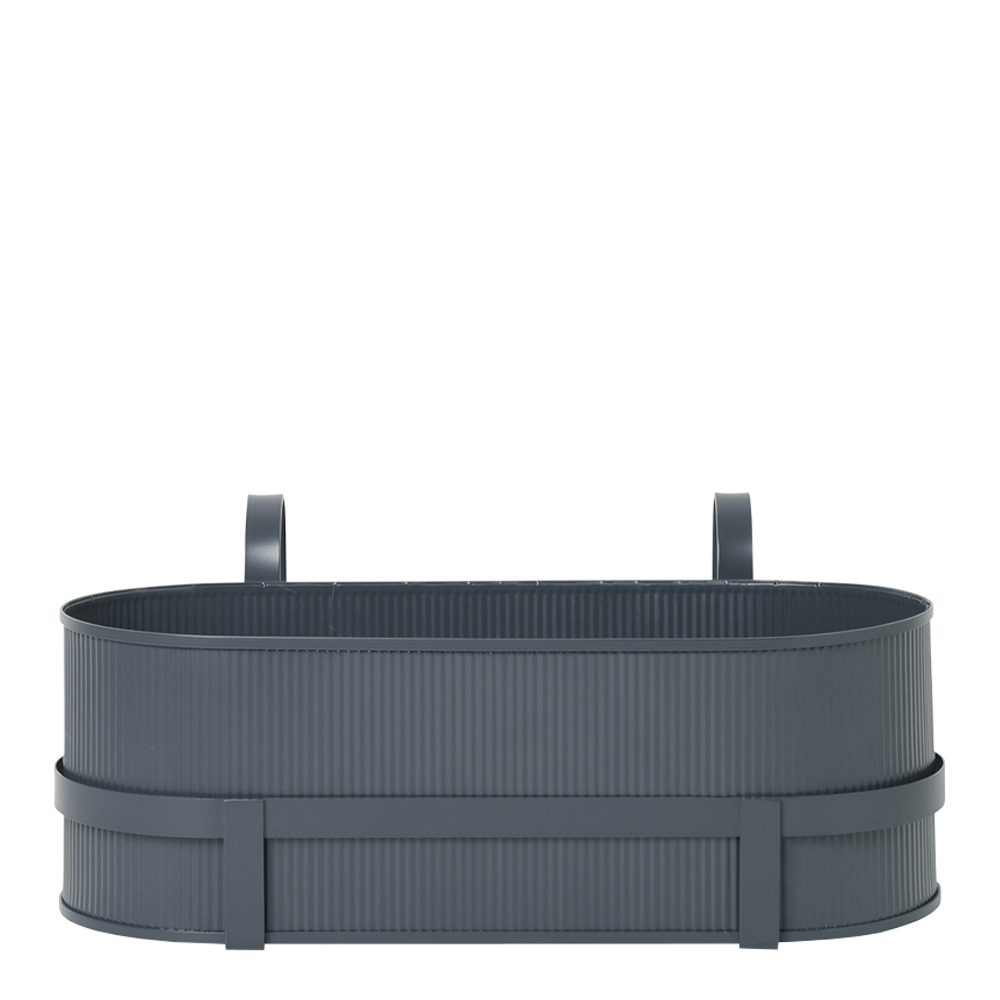 Ferm Living - Bau Balkonglåda 20x45x27,5 cm Grå