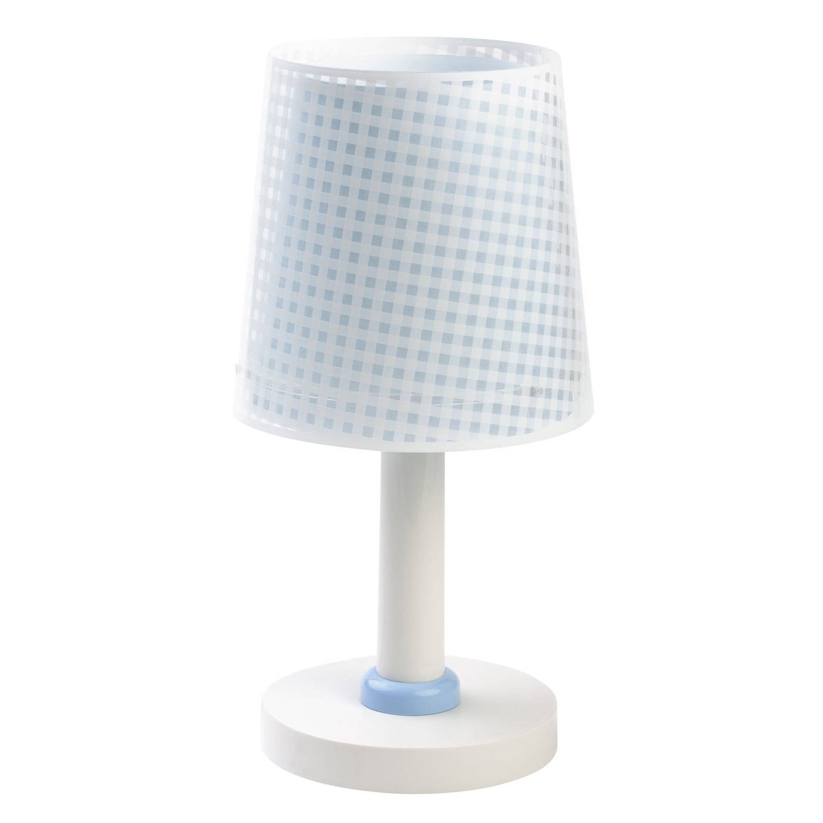 Bordslampa för barnrum Vichy blå