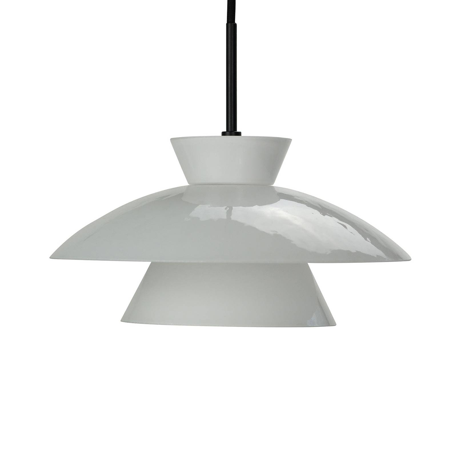 Dyberg Larsen Valby hänglampa av glas, Ø 28 cm