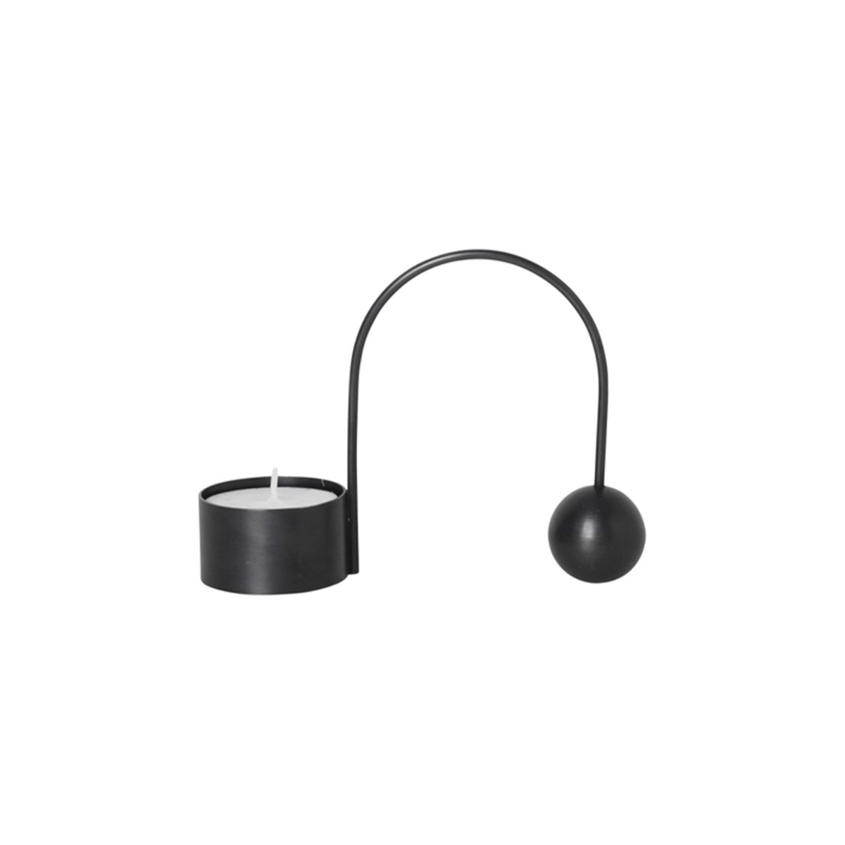 Ferm Living Ljuslykta Balance Svart
