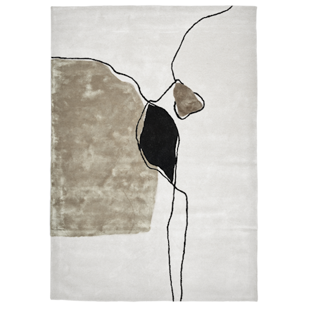 Abstract Ivory Matta 250x350 cm