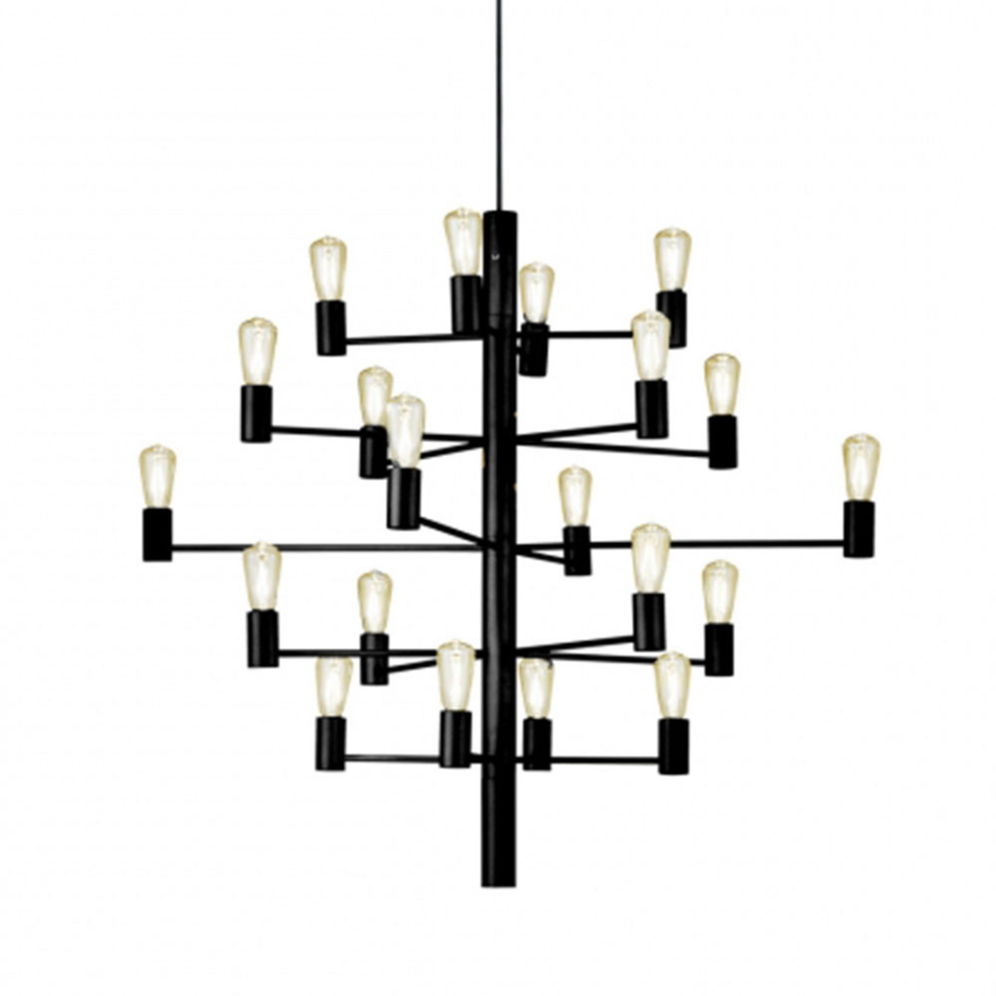 Taklampa Manola 20 Svart