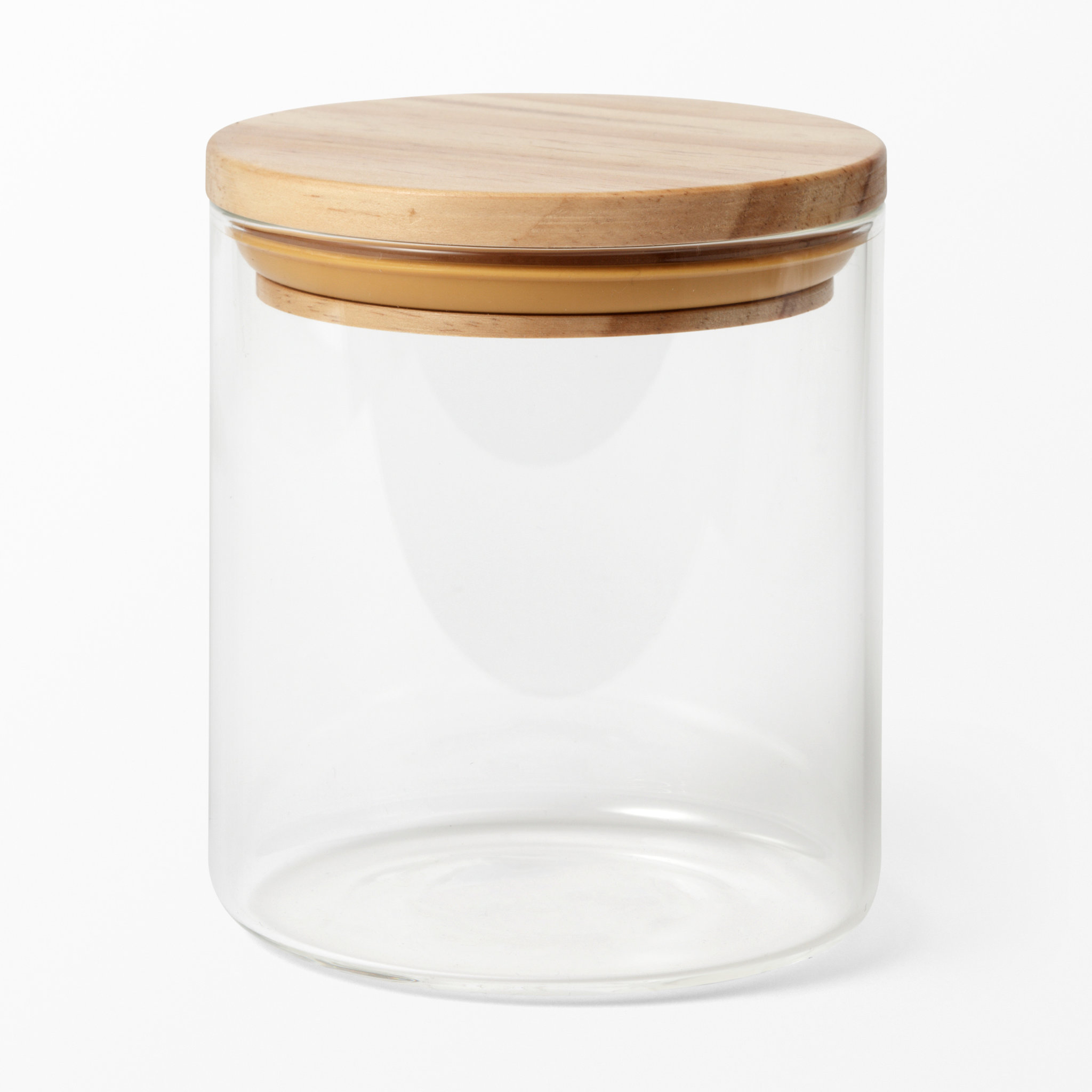Glasburk med trälock, 0,6 L
