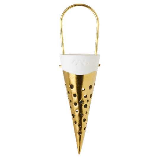 Kähler Design - Nobili Julstrut 15,5 cm Guld