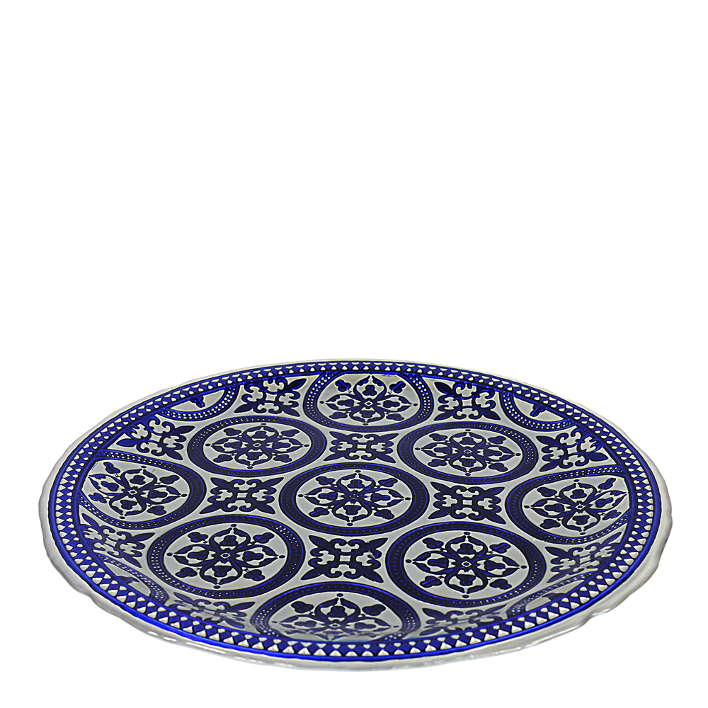 Nybridge - Marrakesh Fat 33 cm Blå