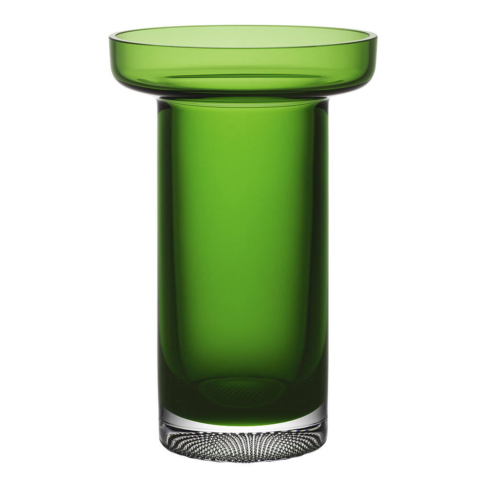 Kosta Boda - Limelight Rosvas 23 cm Äppelgrön