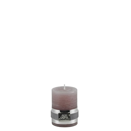 Blockljus Rustic 6 cm Lila