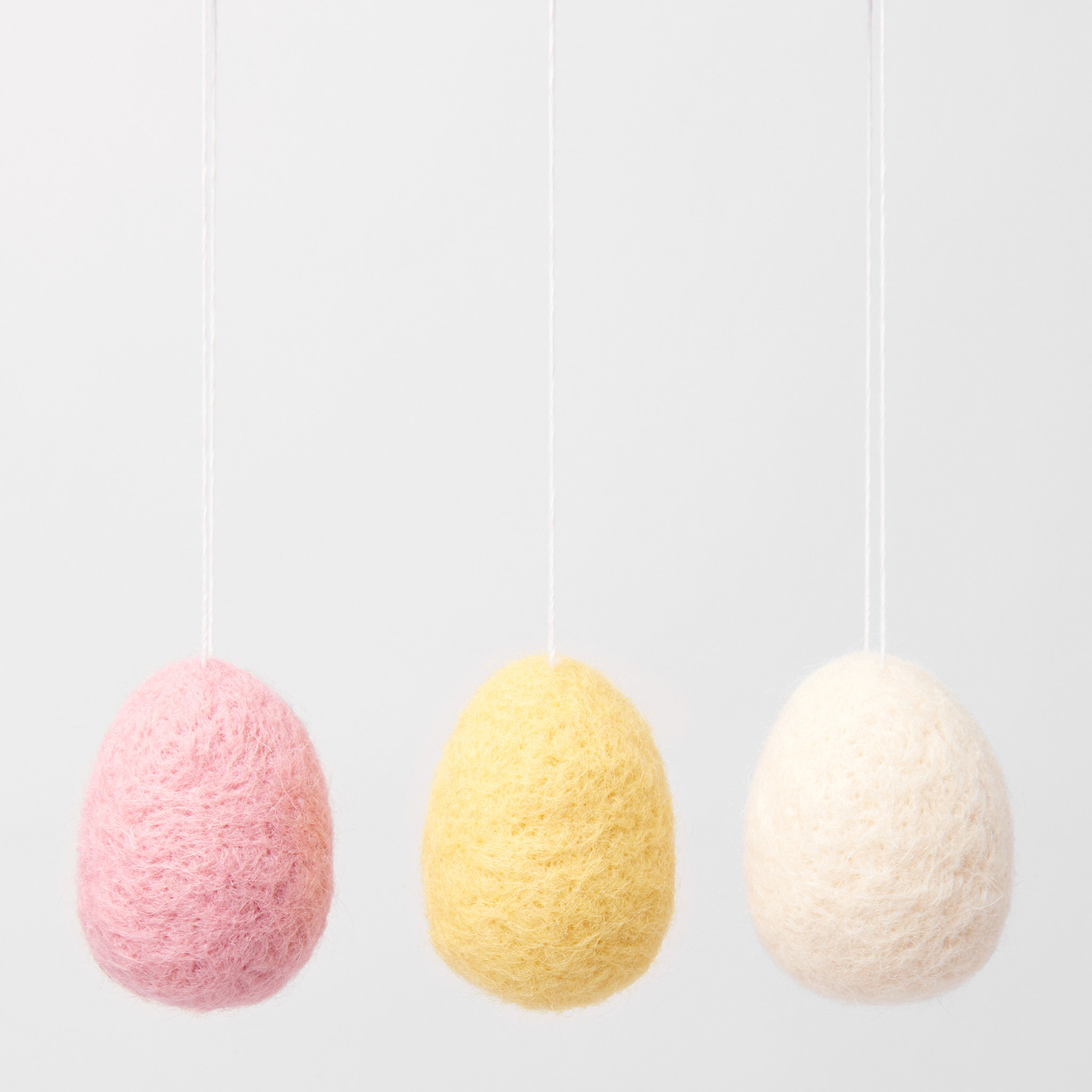 Påskpynt Ägg, 3-pack