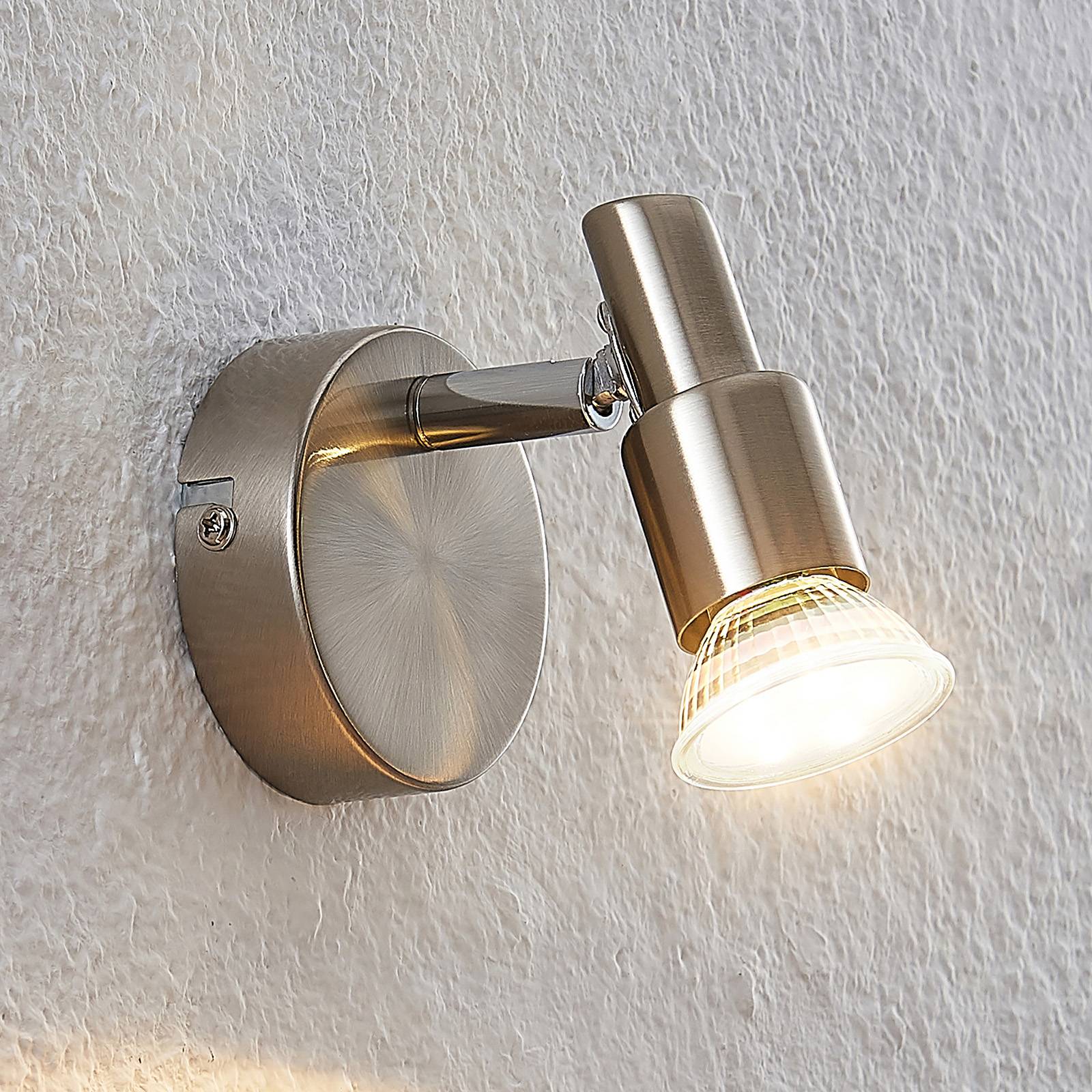 ELC Farida LED-spotlight, nickel, 1 lampa