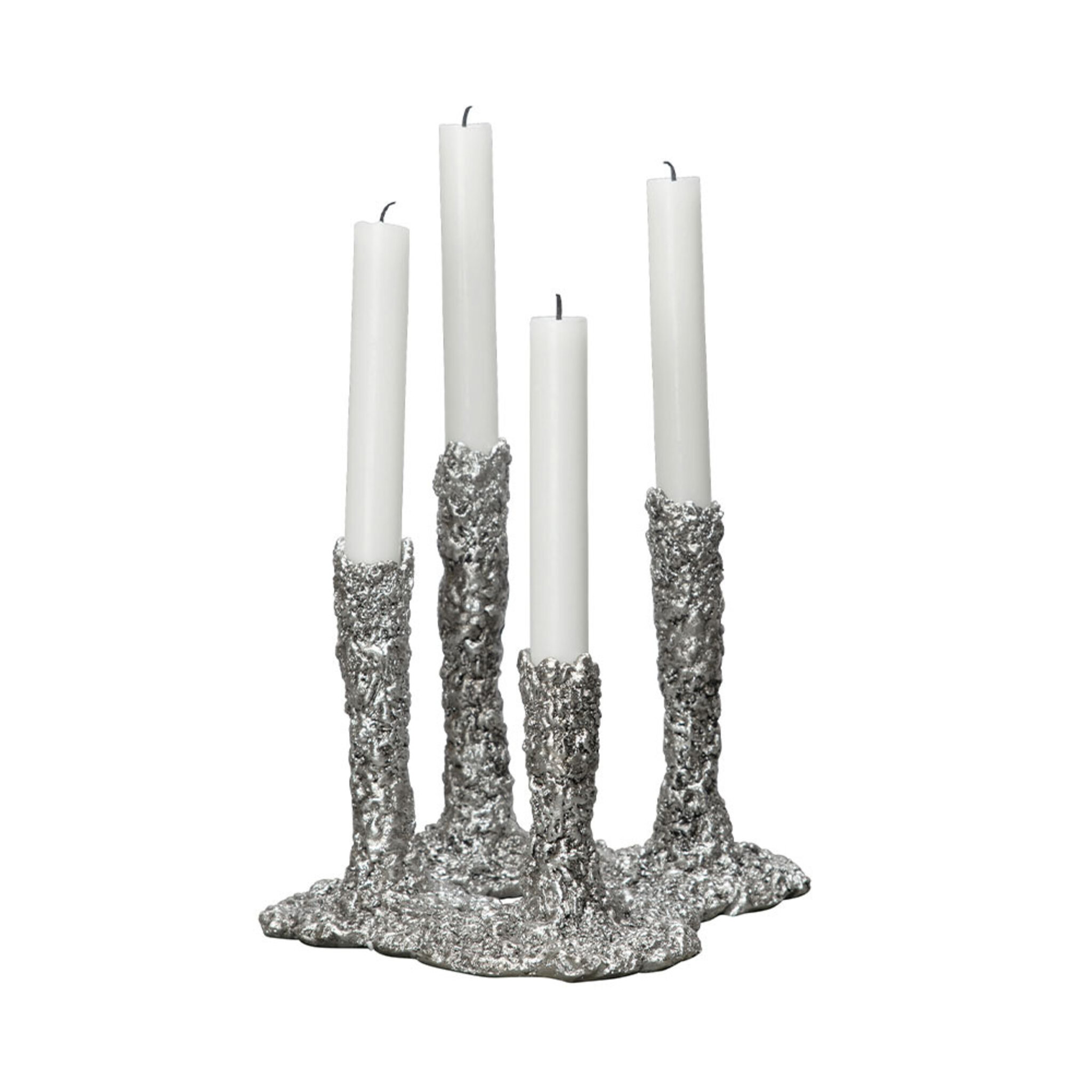 4-candle holder Space , L:19xW:19xH:20cm