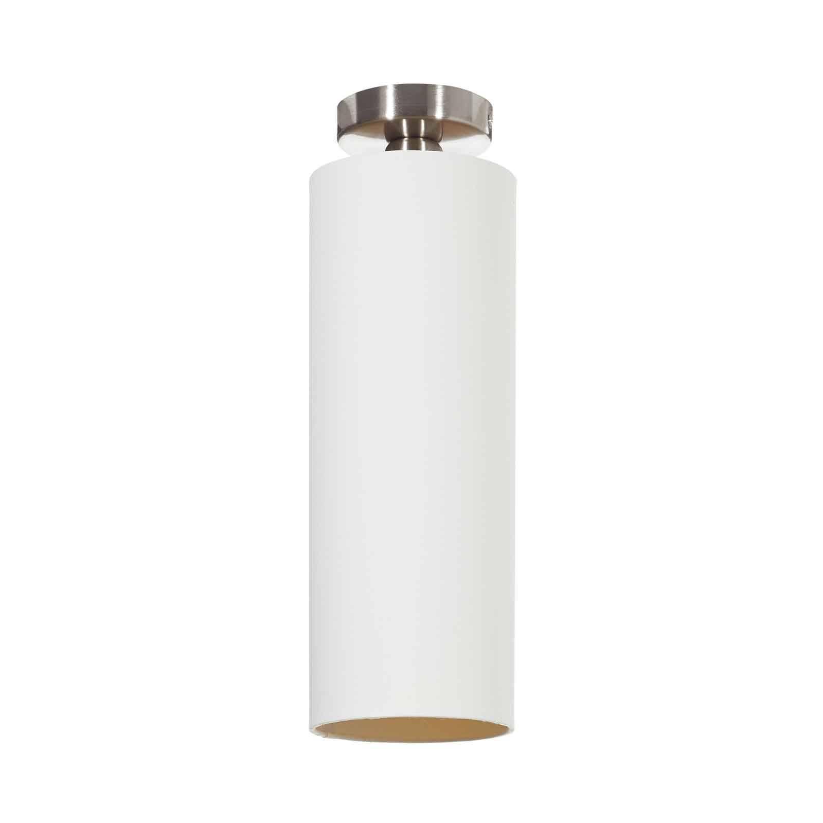 Lucande Patrik textiltaklampa Ø 15 cm creme